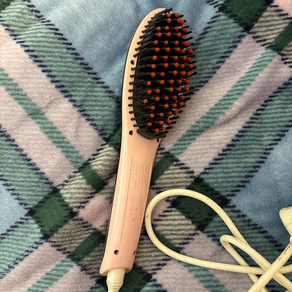 Pink Electric Hair Brush